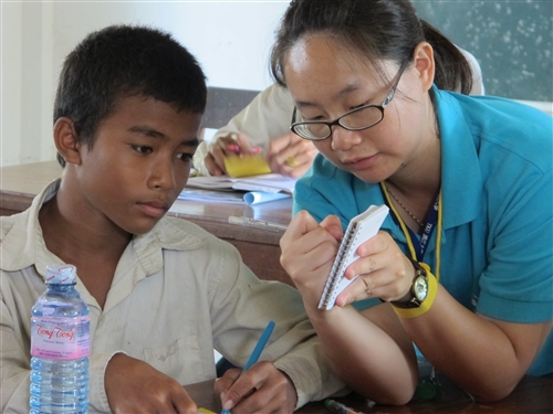 The 2014 TKU Summer Services Trip to Cambodia Takes Place