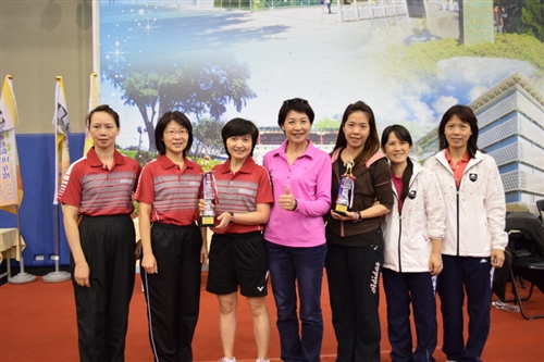 2014 Annual Junior College Factulty Member Ping Pong Competition Takes Place at Lanyang Campus