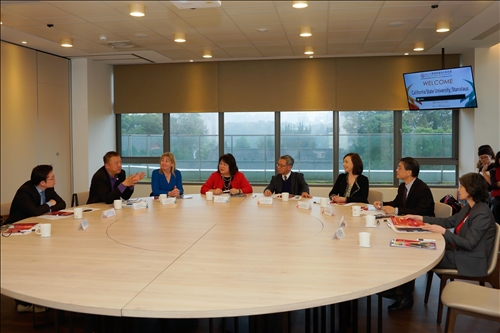 CSU Stanislaus Delegation Visits Tamkang to Renew Academic Ties
