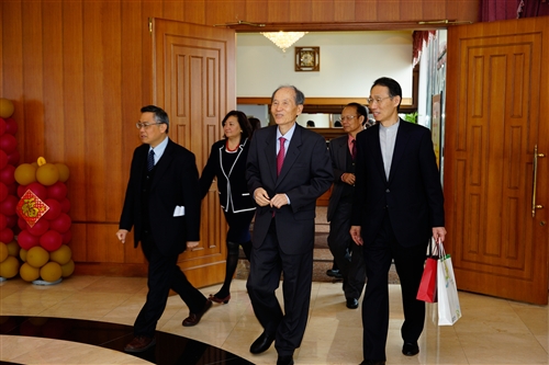 The President of Kyungnam University  Visits TKU