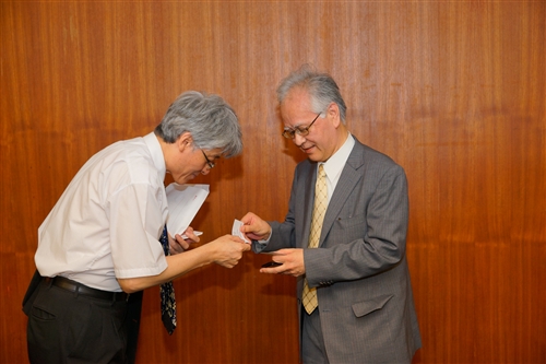 The President of Nagasaki University Visits TKU