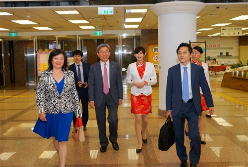 TKU and Chung-ang University Establish Academic Agreement
