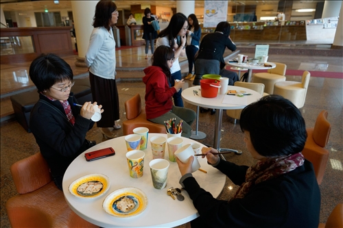 A Cross-Cultural Literary Library Display