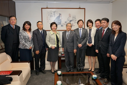 Ritsumeikan University Comes to TKU for a Visit