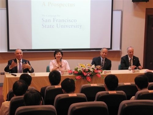 本校舉辦「The Workshop for University Leaders on Development and Alumni Engagement」。