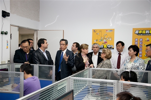 The President of Paraguay Visits Tamkang