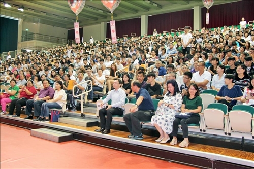 TKU Holds Freshman Forums for New Students and Their Families