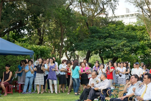 A Communication Takes Place Between the People and the Trees at TKU