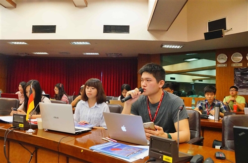 Diplomatic Role Play at TKU