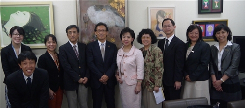 張校長赴日訪問三大協會及姊妹校法政大學。