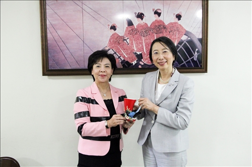 TKU President Visits Japan
