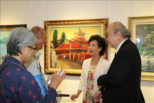 An Art Display Showcasing the Beauty of Tamsui