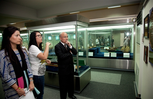 A Visit from President Modaldo Tunon