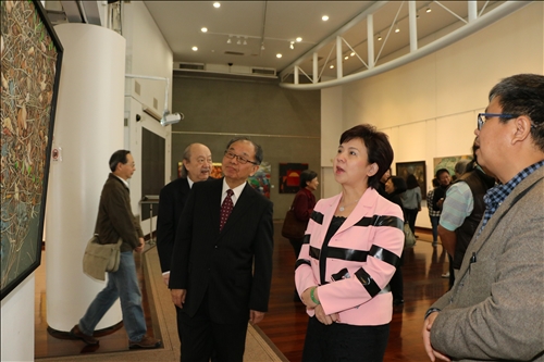 An International Art Exhibition at Tamkang
