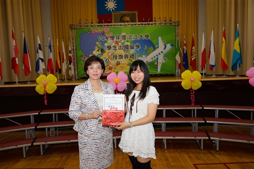 Flags are Raised Along with the Hopes of TKU Exchange Students
