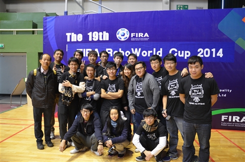 TKU Wins 6 Golds and Three Bronzes in the FIRA Robot Soccer Cup