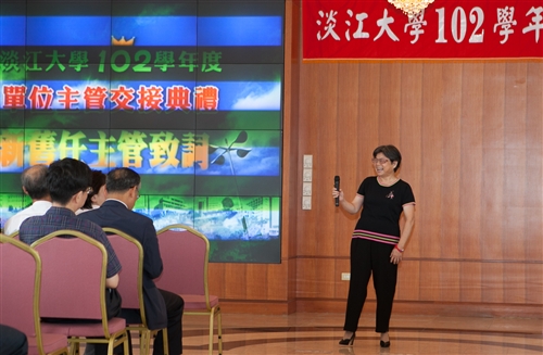 TKU Holds 2013 Handover Ceremony for Department Heads