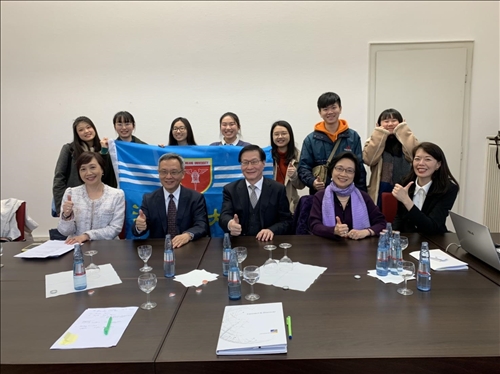 TKU President Tours Sister Universities in Europe (Part 2)