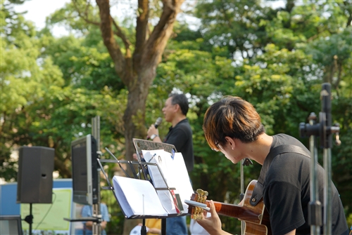 A Communication Takes Place Between the People and the Trees at TKU