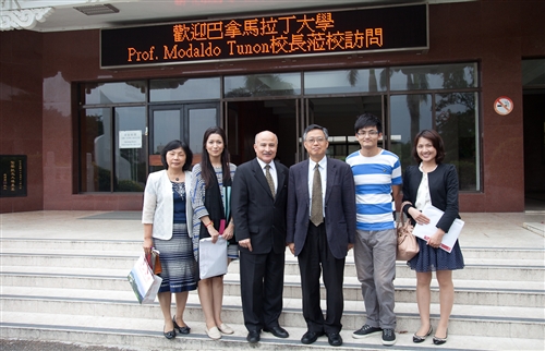 A Visit from President Modaldo Tunon