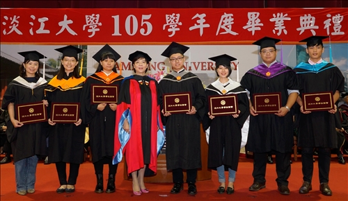 The Class of 2017 Graduates from TKU