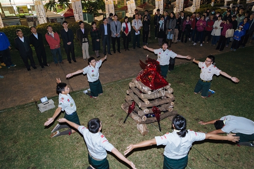 TKU Boy Scout Team Holds International Celebration for 40th Anniversary