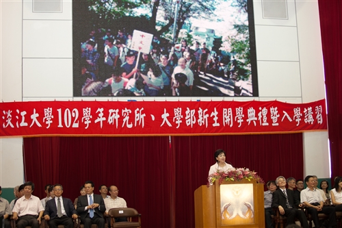 TKU Holds 2013 Freshman New Semester Ceremony and Admissions Seminar