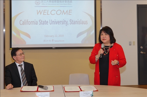 CSU Stanislaus Delegation Visits Tamkang to Renew Academic Ties
