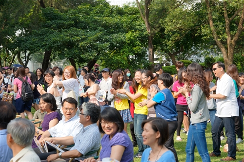 A Communication Takes Place Between the People and the Trees at TKU
