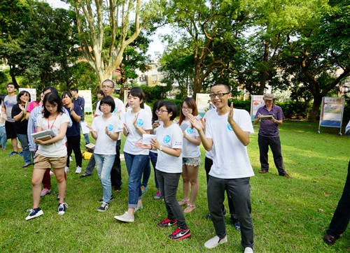 A Communication Takes Place Between the People and the Trees at TKU
