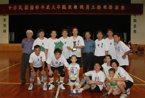TKU Faculty Triumph in Volleyball Competition