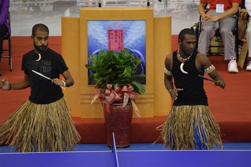 2014 Annual Junior College Factulty Member Ping Pong Competition Takes Place at Lanyang Campus