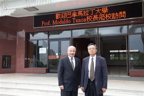 A Visit from President Modaldo Tunon