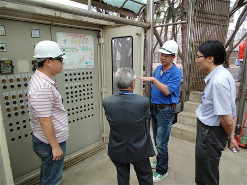 Evaluation Commissioners Arrive at TKU