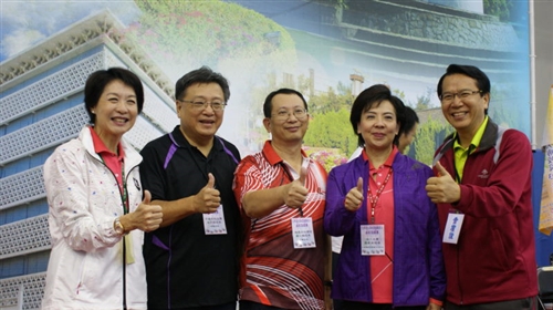 2014 Annual Junior College Factulty Member Ping Pong Competition Takes Place at Lanyang Campus