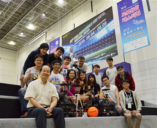 TKU Robotics Research Team Takes 11th Win in FIRA World Cup