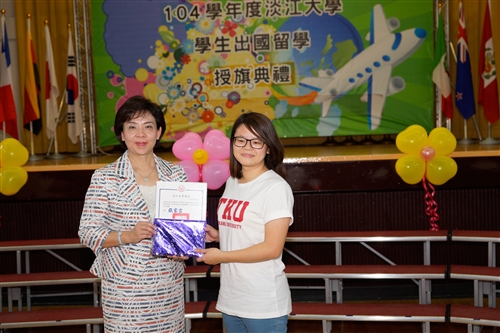 Flags are Raised Along with the Hopes of TKU Exchange Students