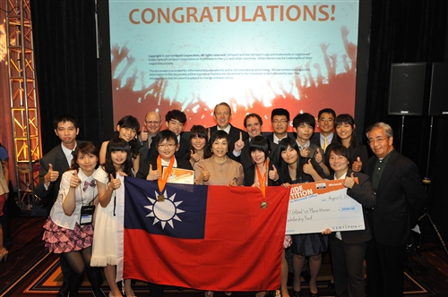 台灣之光！廖妤瑄同學勇奪世界冠軍。