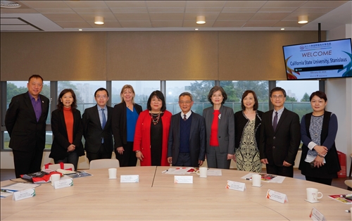 CSU Stanislaus Delegation Visits Tamkang to Renew Academic Ties