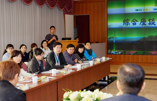 National Kaohsiung Univeristy of Hospitality and Tourism Comes to TKU for an Interview