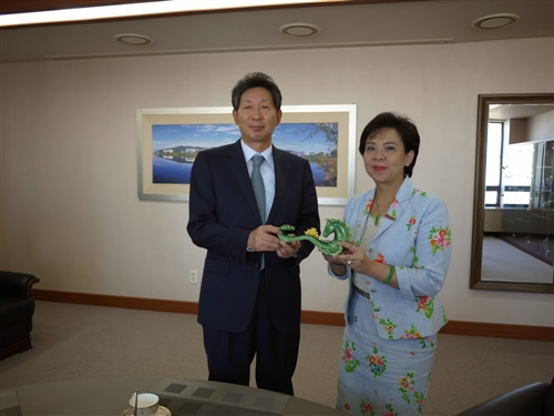 TKU Makes a Visit to Korean Sister Universities