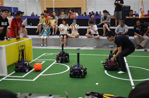 TKU Robotics Research Team Takes 11th Win in FIRA World Cup