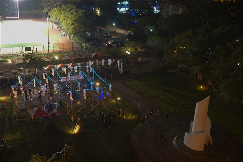 TKU Lights Up for the Christmas Season