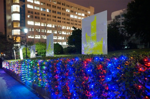TKU Lights Up for the Christmas Season