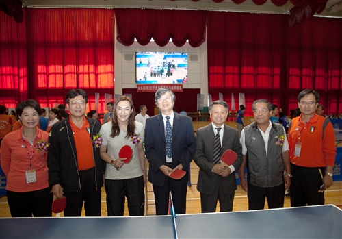 Table Tennis Comes to Tamkang