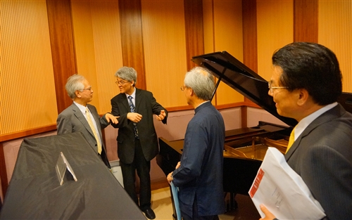 The President of Nagasaki University Visits TKU