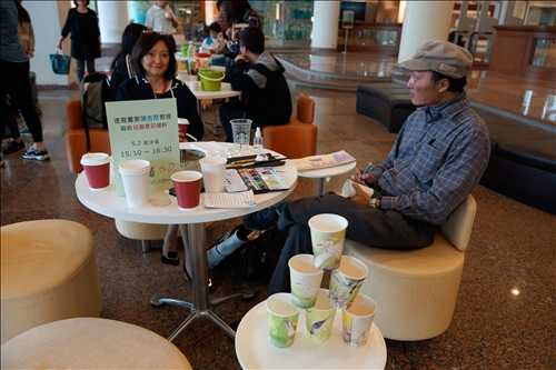 A Cross-Cultural Literary Library Display