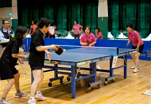 Table Tennis Comes to Tamkang