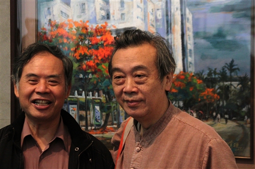 A vivid exhibition portraying TKU’s Tamsui and Lanyang campuses