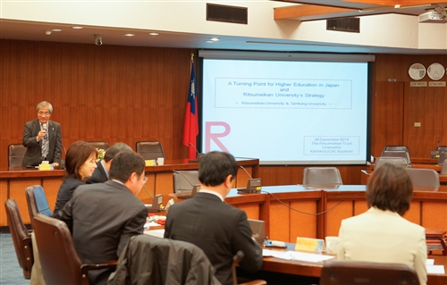 Ritsumeikan University Comes to TKU for a Visit